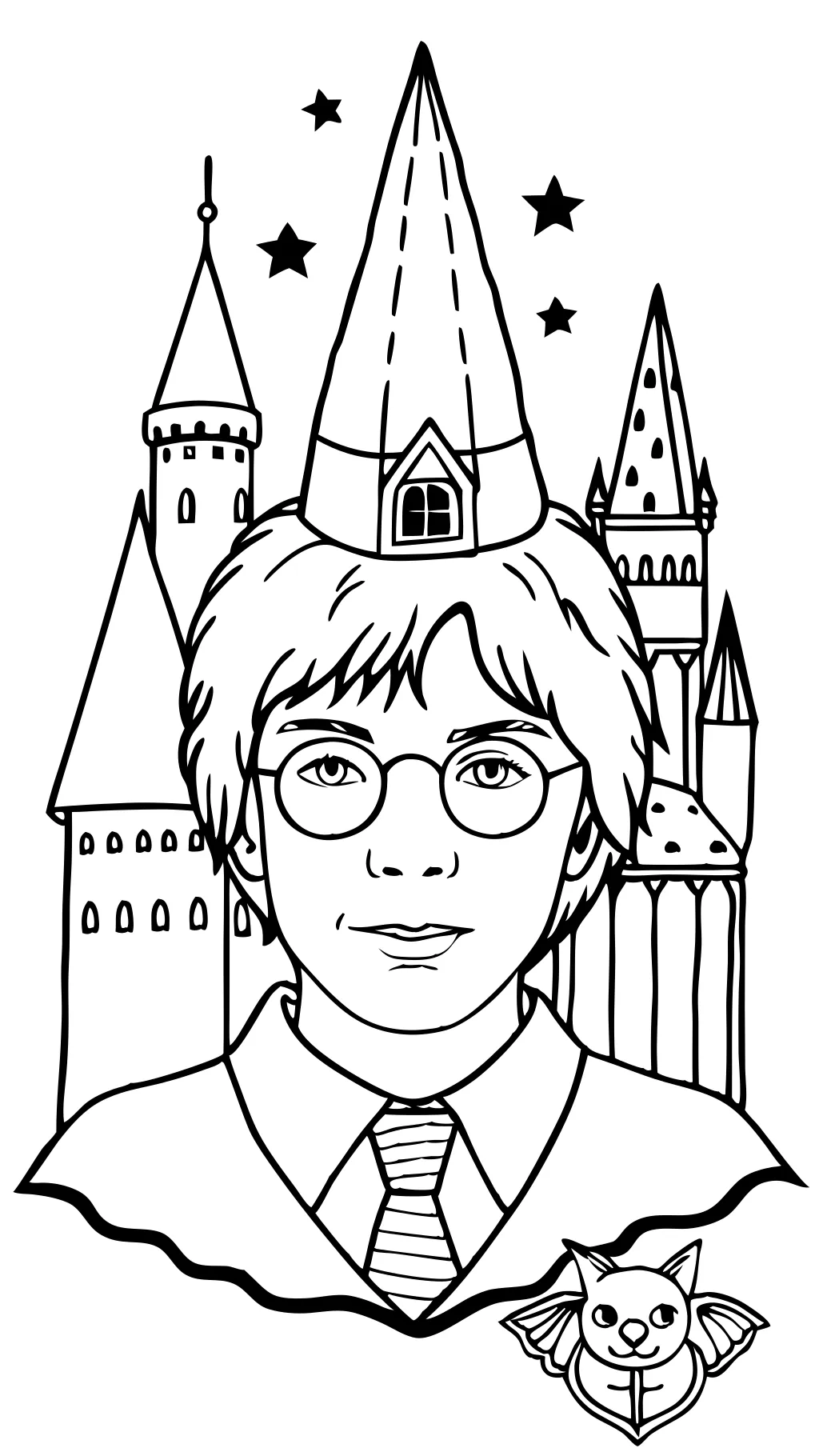 harry potter free printable coloring pages